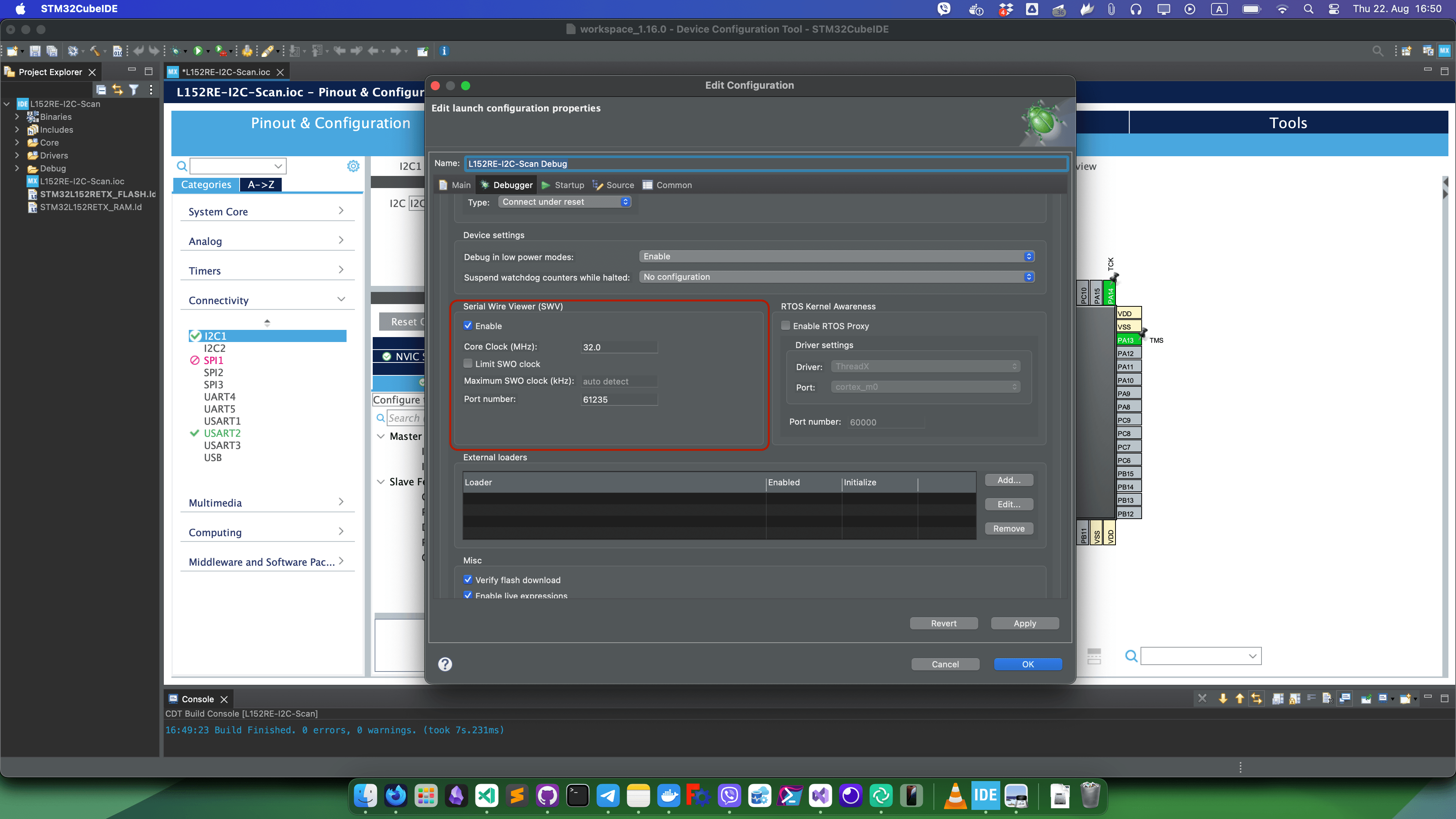 STM32 CubeIDE Enamble