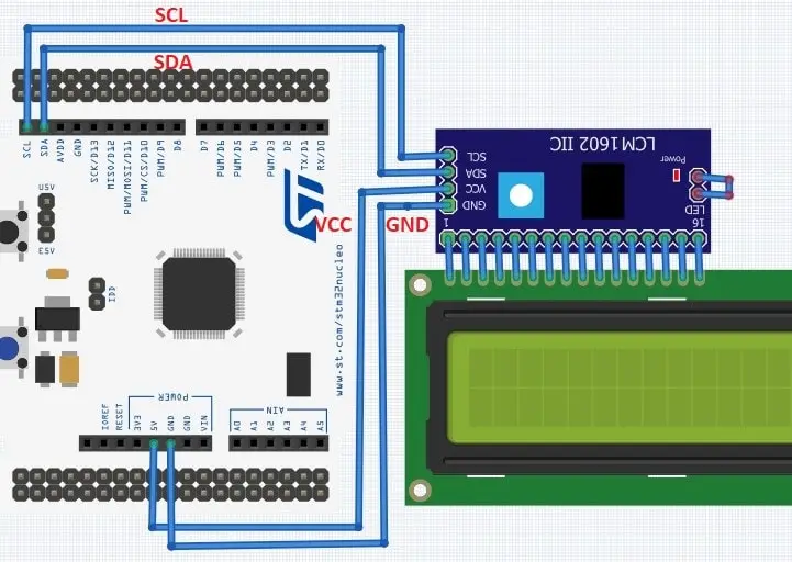 STM32 I2C connection