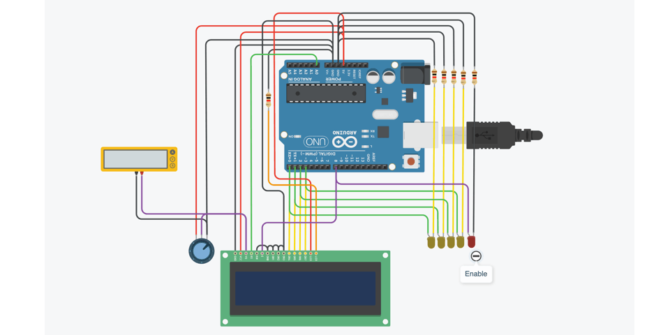 Tinkercad-LCD without any library